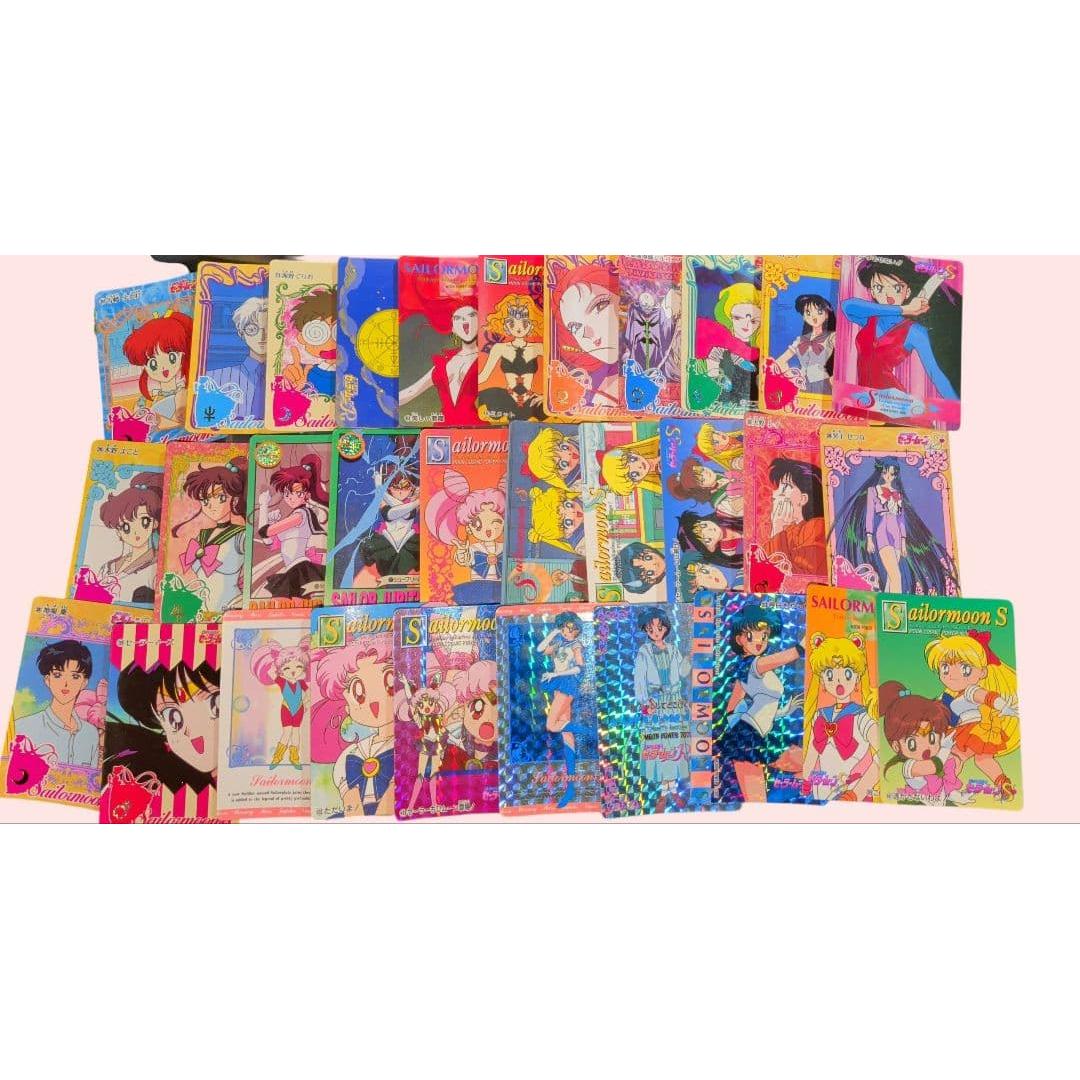 Used Sailor Moon Carddass 31 pieces set
