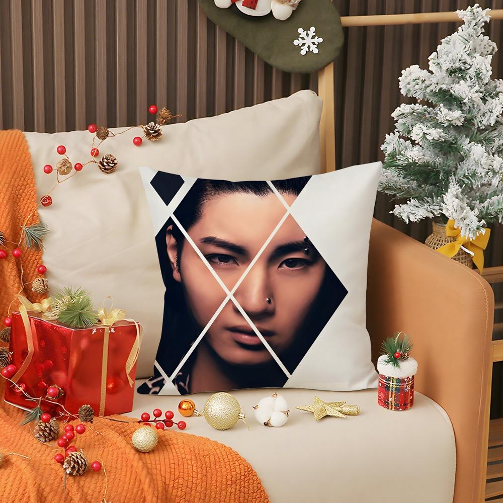 A-Alice In Borderland Pillow Case Living Room Sofa Decorative Cushion Cover Simple Household Light Luxury Printed Pillow