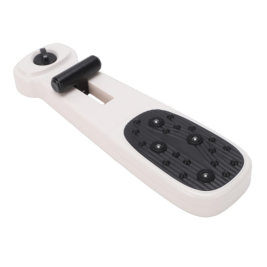 Foot Arch Trainer with Adjustable Resistance Massage Roller 2 in 1 Design Portable Foot Exerciser White