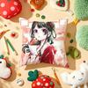 The A-Apothecary Diaries Maomao Cushion Cover Plush Fabric Soft Double-Sided Printed Sofa Warm Winter Home Gift Pillow Cover