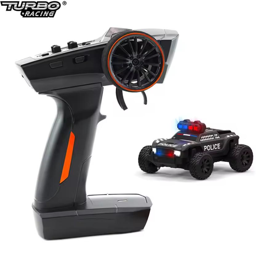 Turbo Racing 1:76 C81 C82 RC Truck Car Mini Full Proportional RTR Car Toy With Cool Lights Mountain Car For Kids And Adults Gift