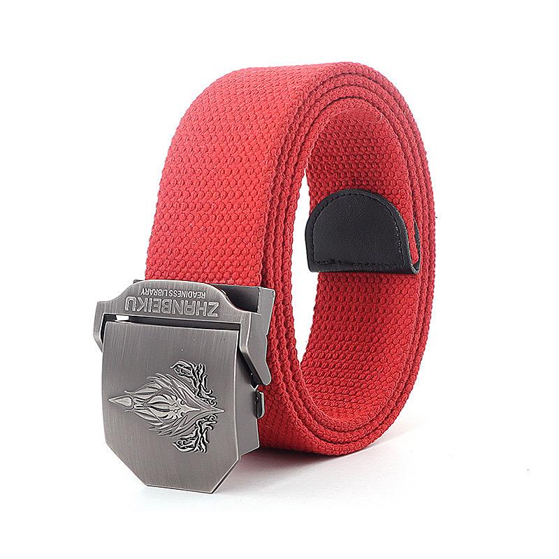 Ζώνη Κανβά με Λογότυπο Warcraft: Unisex Εξωτερική Καθημερινή Τακτική Ζώνη από Κράμα