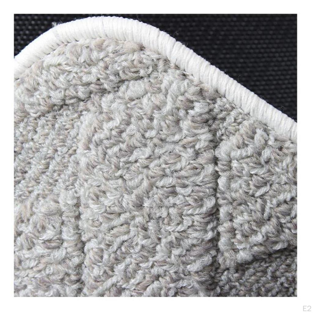 Bathroom Rug, 40x60cm Comfortable Absorbent Shower Rugs, TRP Back Slip Toilet Carpet Doormat for