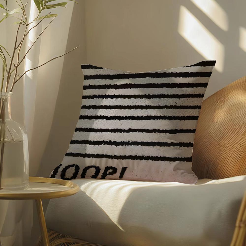 Módní povlak na polštář J-joop Hedvábný Elegantní Pohodlí Rozkládací pohovka Neviditelný zip