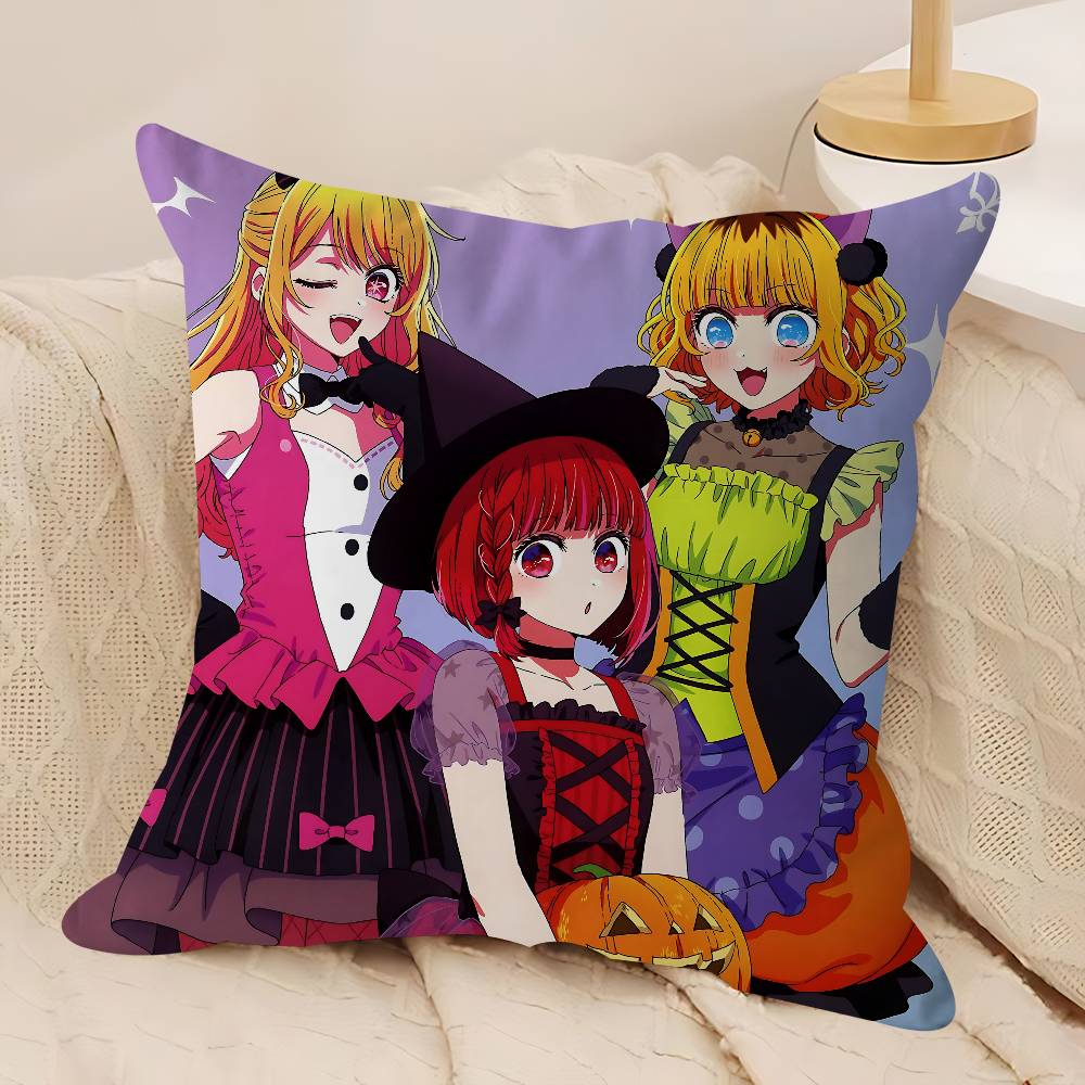 Anime Oshi No Ko Kissenbezug Dekokissen Sofa Heimdekor Hülle Kissenbezüge