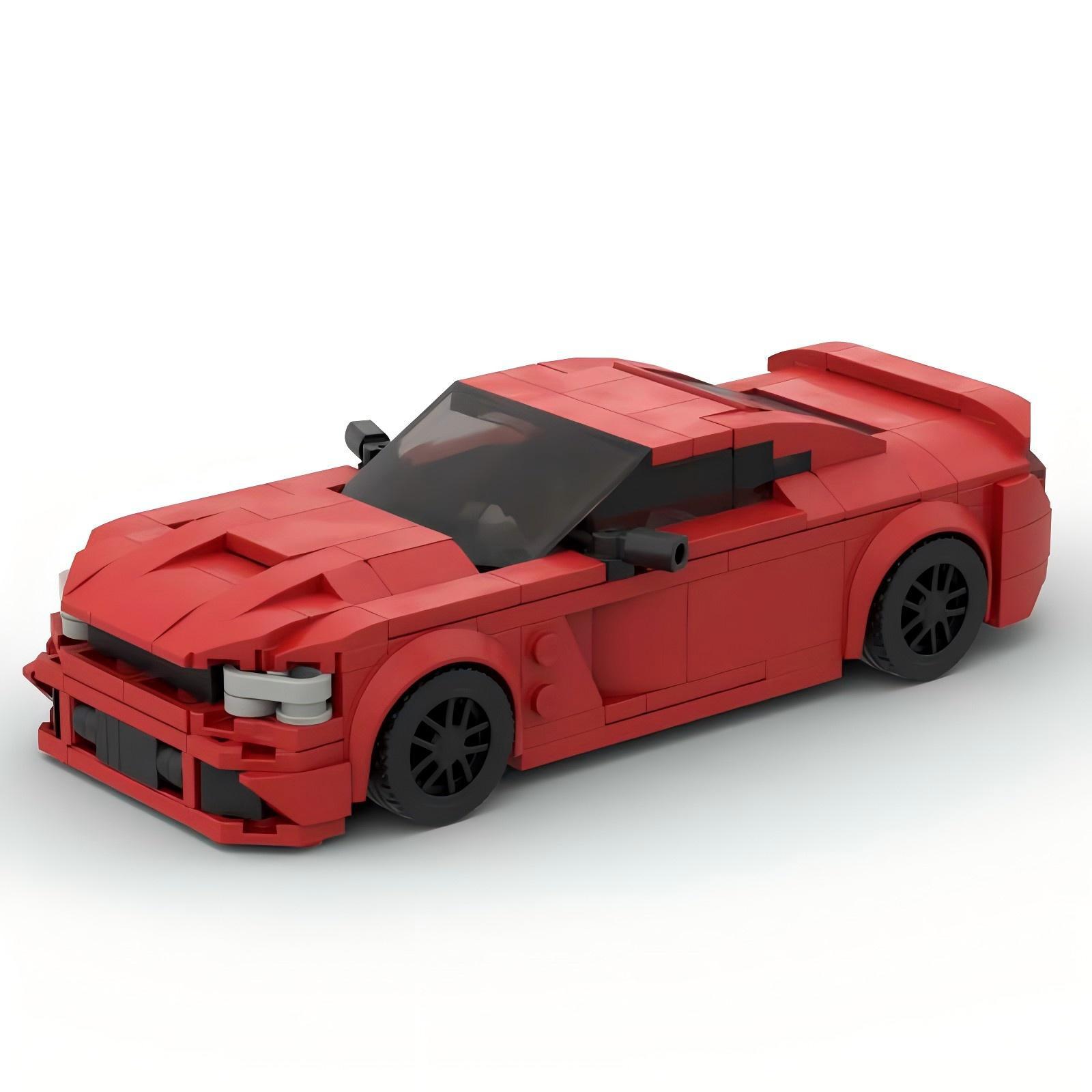 

Совместимая с Lego модель Dodge Charger SRT Hellcat MOC-149865