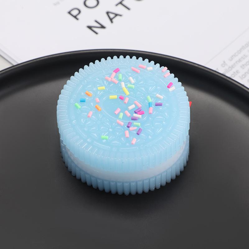 Stressverlichtend Squishy Speelgoed, Taba Squishy Speelgoed, Ultra-Zacht Knijpspeelgoed, Decompressiespeelgoed, Perfect voor Ontspanning bij Stress en Angst blauw