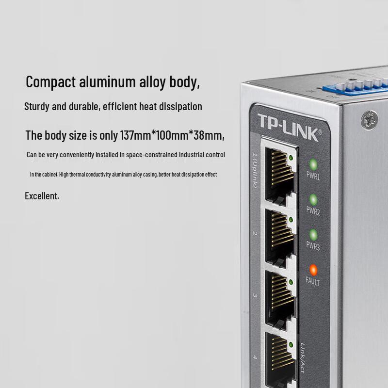 TP-LINK TL-SG2008 8-Port Gigabit Industrial Ethernet Switch