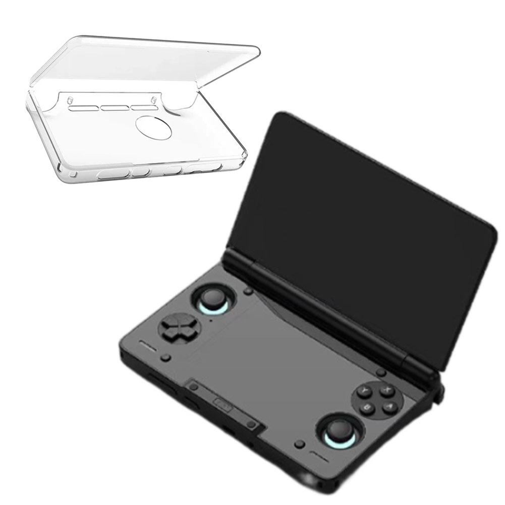 For Ayn Thor Game Console Soft Protective Case Tpu Clear Flip Shell Anti Fall Grip Portable Storage Bag Lanyard Accessories