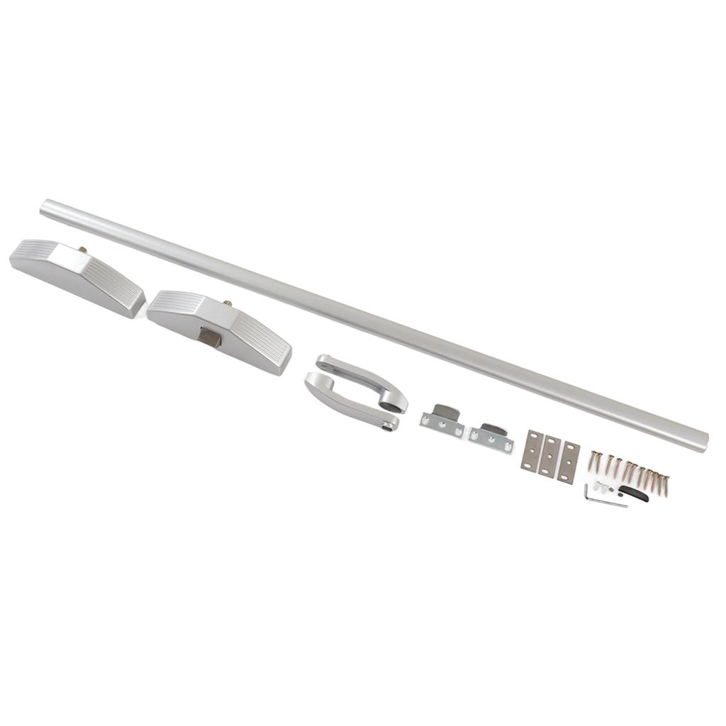 Push Rod Lock Easy Door Opening Strong Push Down Escape Lock for Shopping Mall Factory Use Single Locking Point