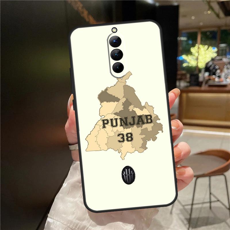 Punjab Map Case For ZTE Nubia Red Magic 11 10 8 8S 9 9S 10S Pro Plus 6 7 6S 7S For RedMagic 10 Air Cover