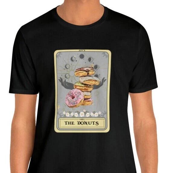 Donut Shirt Donut T Shirt, Donut Tarot Card T Shirt Donuts T-Shirt Donut Lover 4XL