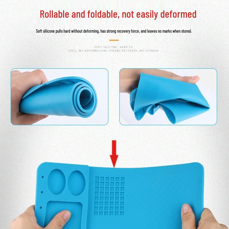 Heat-Resistant Insulation Mat for Mobile Repair, Welding, and Soldering