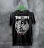 NEW Frank Zappa US Tour 77#039; Heavy Cotton Black S5XL T Shirt AG881 Unisex T-Shirt