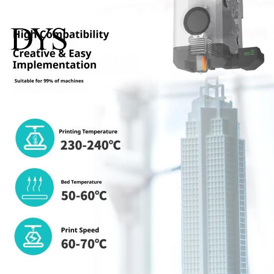 3d Models Filament PETG 3D Printer 1.75mm, High Precision Spoolless Printing Weather Resistant Filament, Strong Toughness Fit Most FDM Printers