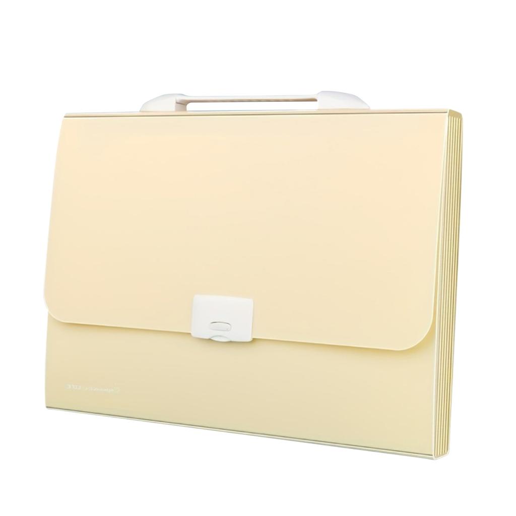 Accordian File Folder Organizer 13 Pockets Expanding File Case with Handle Waterproof Cover A4 Lette