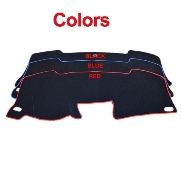2 Layers Car Dashboard Cover DashMat Carpet Cape Sun Shade For KIA Carens 2007- 2017 2018 2019