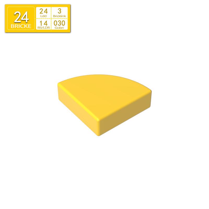 

BRICKE Round Light Panel 1x11/4 for Lego 25269 – DIY Loose Parts Building Blocks 50g (approx. 454 pcs)
