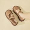 Muffin thick-soled Mary Jane shoes children's new autumn commuter single shoes light mouth versatile small leather shoes
