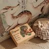 Newborn Gift Box - Baby Keepsake Box - Customizable Newborn Gift - 40 X 30 X 14 Cm - Squirrel Pattern