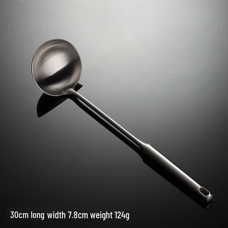 Qianxing 304 Stainless Steel Hollow Handle Hotpot Soup Spoon Set