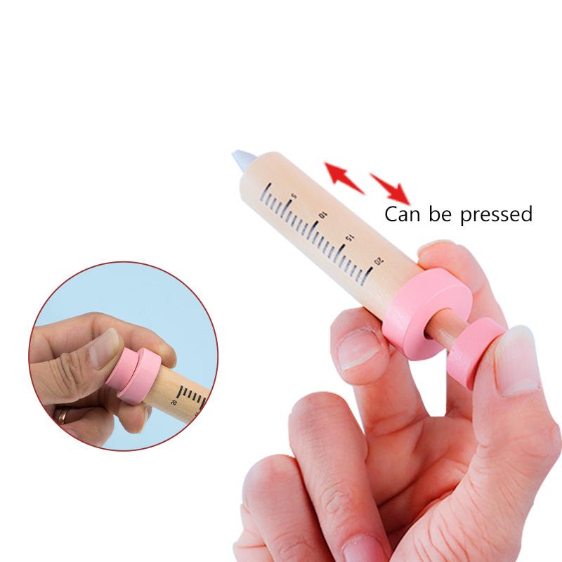 Holz Rollenspiel Arzt Spielzeug Kinder Rollenspiele Simulation Zahnarzt Tasche Set Stethoskop Zahnmodell Lernspielzeug Geschenke