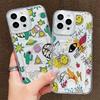 Card Slot Holder Silicone Wallet Pocket Case For Samsung S23 S24 S25 Ultra Redmi Note 12 13 Pro Oppo A38 A58 A78 Vivo Y21 Y22 Cover Clear Phone Bumper