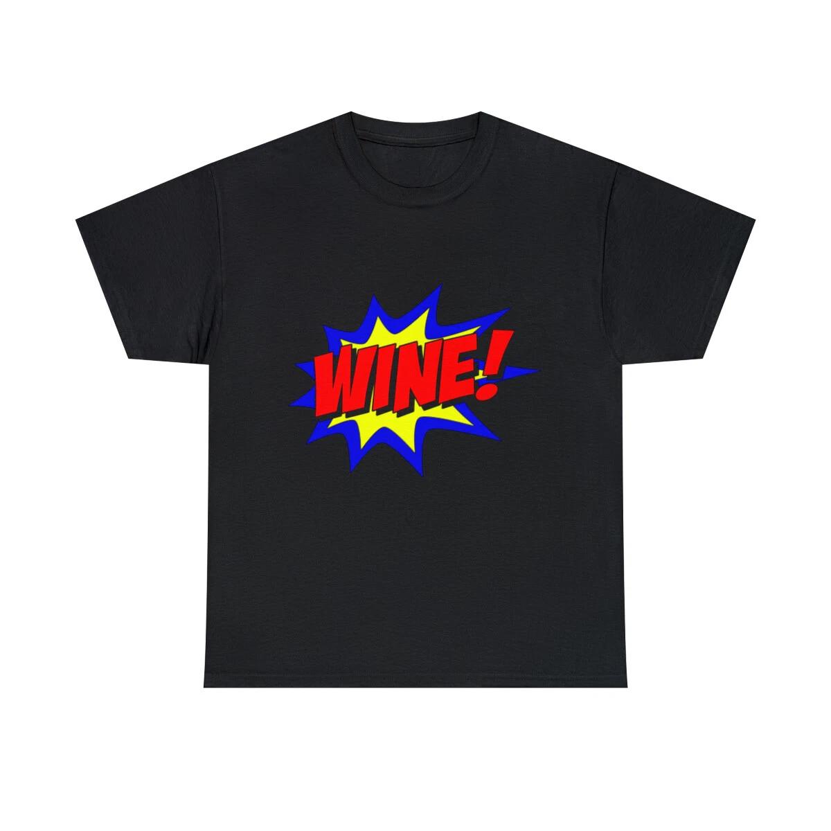 

Wine Superhero Graphic Tee Shirt, S-5XL M