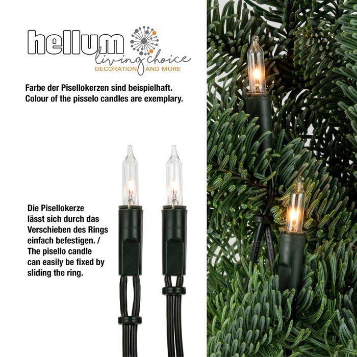 Guirlande Lumineuse Intérieure - Hellum - 832082 - 5,85 M - 20 Ampoules - Câble Blanc