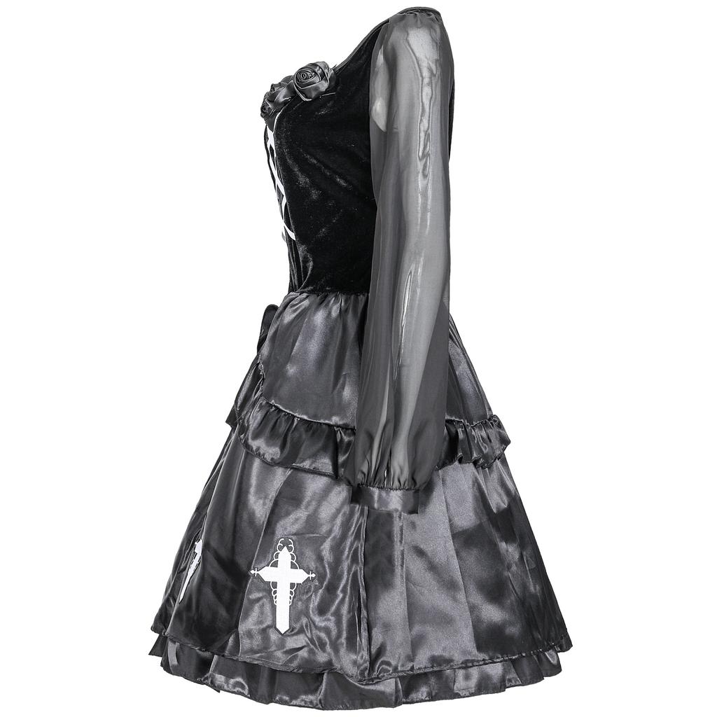New European and American Vampire Ghost Nun Costume Cospay Large Size Ghost New Nuisance Halloween Costume