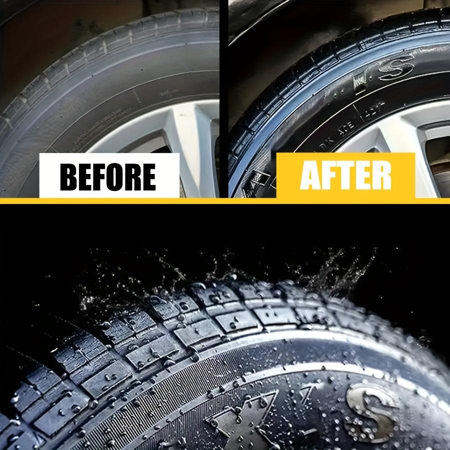 Automotive Tire Paste Brightening Agent Brightening Agent Cleaning and Maintenance Anti Aging Plastic Refurbished Tire Paste