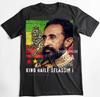 HAILE SELASSIE  T SHIRT, RASTA FLAG TEE, LION, RASTAFARI, KING SELASSIE I Unisex T-Shirt