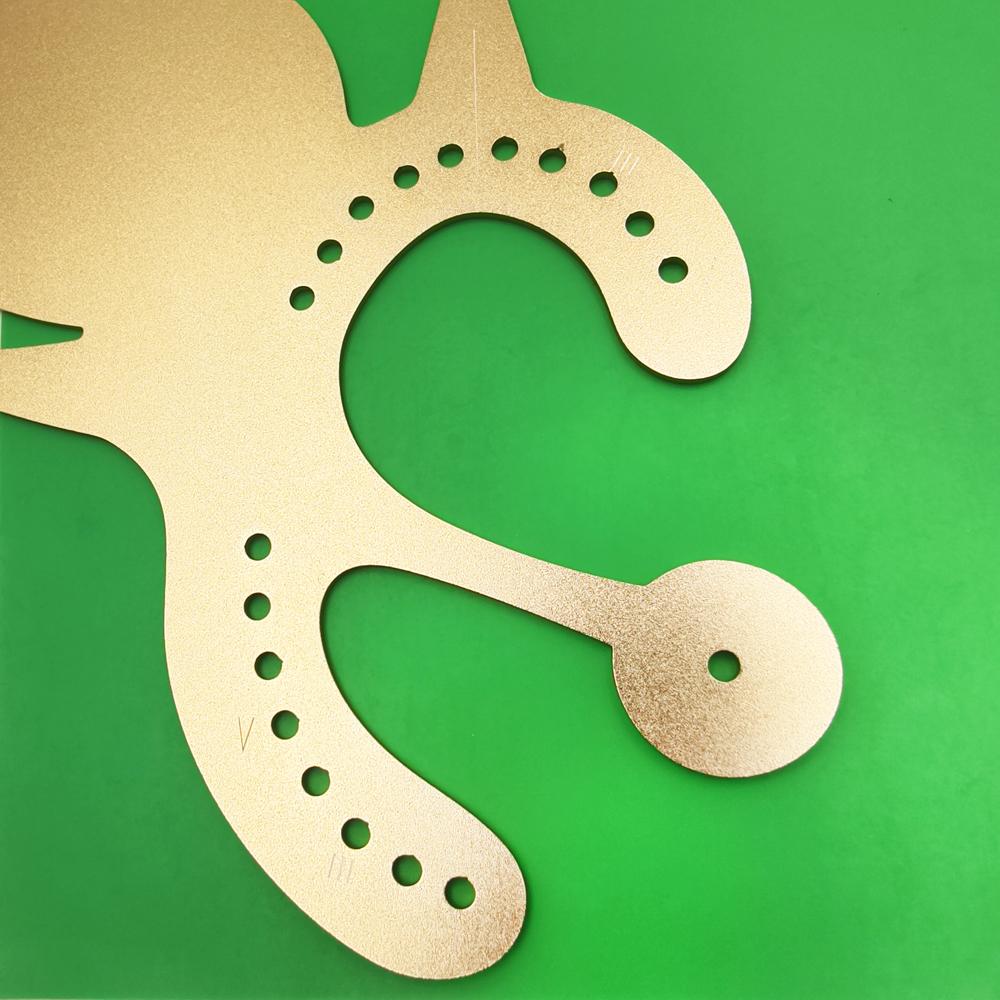 1 piece Multifunctional Dental Rubber Dam Punch Hole Board Rubber Dam Instrument Stainless Steel Teeth Whitening Tool