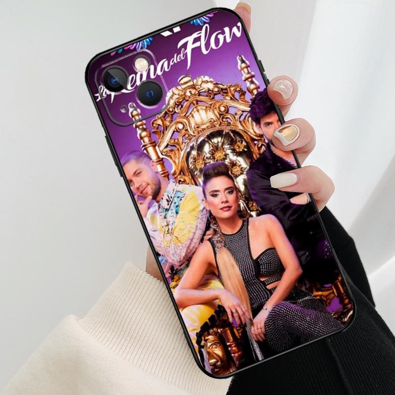 The Queen of Flow Phone Case For iPhone 11 12 13 14 15 16 Pro XS Max Mini Cover For iPhone X XR Plus Back Case