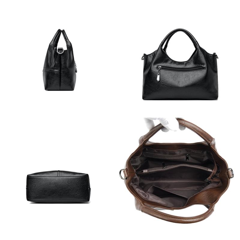 Designer Ladies Shoulder Crossbody Bag Tote Luxury Leather Messenger Handle Female Sac A Main Handbags Women Bags