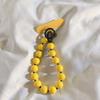 Korean Cute Colorful Heart Bead Phone Chain - Pendant Charm Strap for iPhone, Samsung, Bags, Universal Girl's Hanging Rope