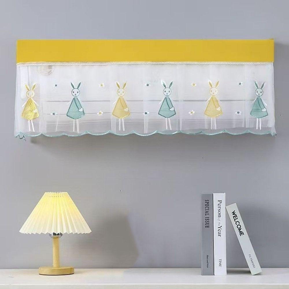 Mesh Transparent Air Conditioner Dust Cover Dust-proof AC Covers Isolation Cover Household