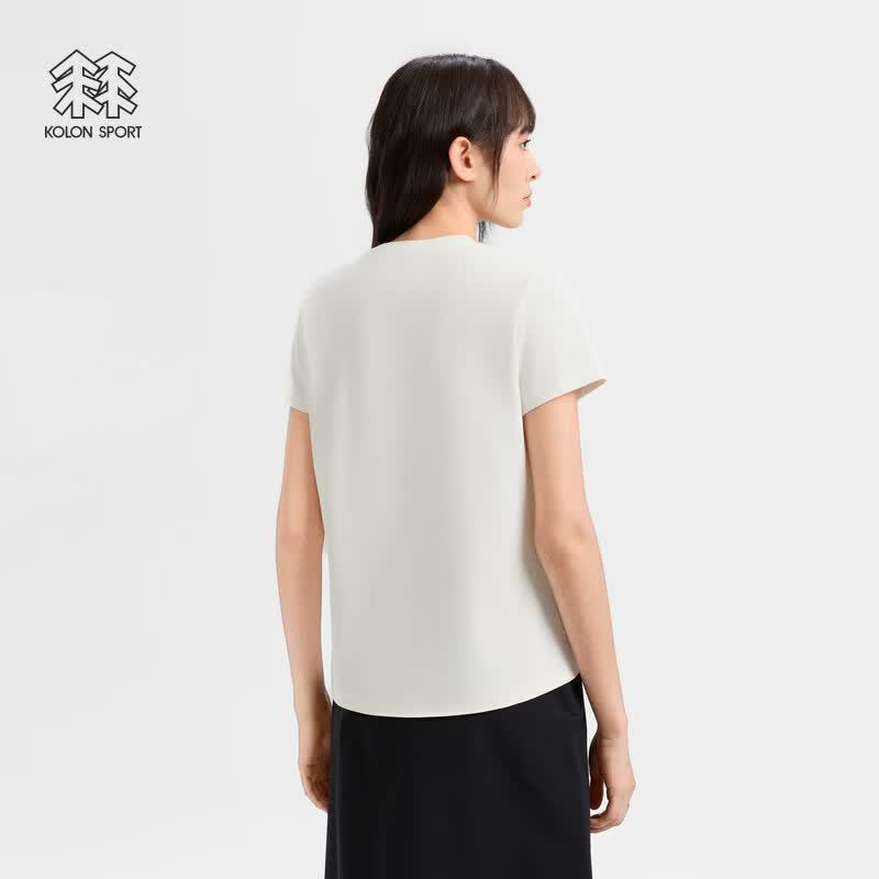 KOLON SPORT Women's Short Sleeve Round Neck T-Shirt