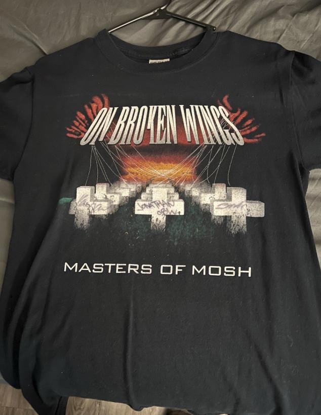 On Broken Wings Masters Of Mosh Unisex TShirt All Size BS628 Unisex T-Shirt XXXXL