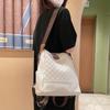 Coolwalker XDLM Chessboard Pattern Leather Women's Backpack