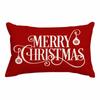 Linen Cloth Throw Pillow Cover Rectangle Decorative Pillow Cover  Sofa Decoration