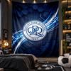 Wall Hanging Tapestry Queens Park Rangers Football Print Cloth for Living Room Bedroom Home Decor