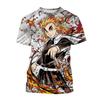 Summer Fashion Anime Devil Killer 3D Printed T-shirt Neutral Harajuku Style Cool Anime T-shirt