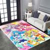 Pretty Cure Cartoon Rugs Are Suitable for Home Décor In Areas Such As Game Rooms, Bedrooms, Living Rooms, and Sofa Areas.