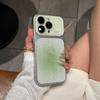 Glitter Large Window Gradient Case for For Iphone 17 16 1 Pro Max 14 13 Camera Protector Bling Colorful Shockproof Cover