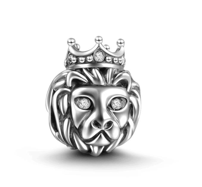 New Copper The Lion Brings Wealth To The Cat Charms Beads Fit Original Pendant Bracelet Diy Fashion Woman Jewelry
