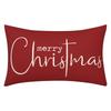 Christmas Decorative Pillowcase 2-Piece Set Merry Christmas Sofa Cushion Cover Believe Waist Pushcase