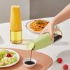 500ML Leakproof Oil Dispenser Bottle Glass Container Automatic Cap for Olive Oil Soy Sauce Camping BBQ Baking Sauce Storage Jar