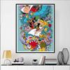 Disney 5D DIY Diamond Painting Alice In Wonderland Illustration Cartoon Full Diamond Mosaic Diamond Painting Art Wall Decoration Craft Set