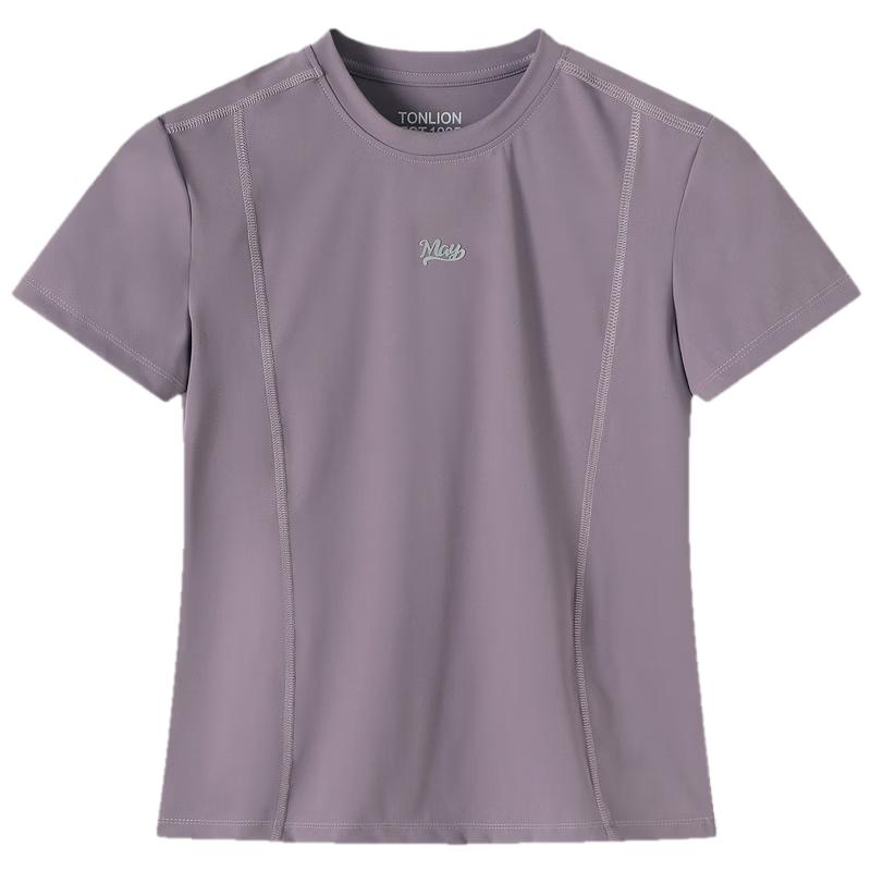 TonLion 2026 Summer Slim-Fit Sporty T-Shirt for Women M